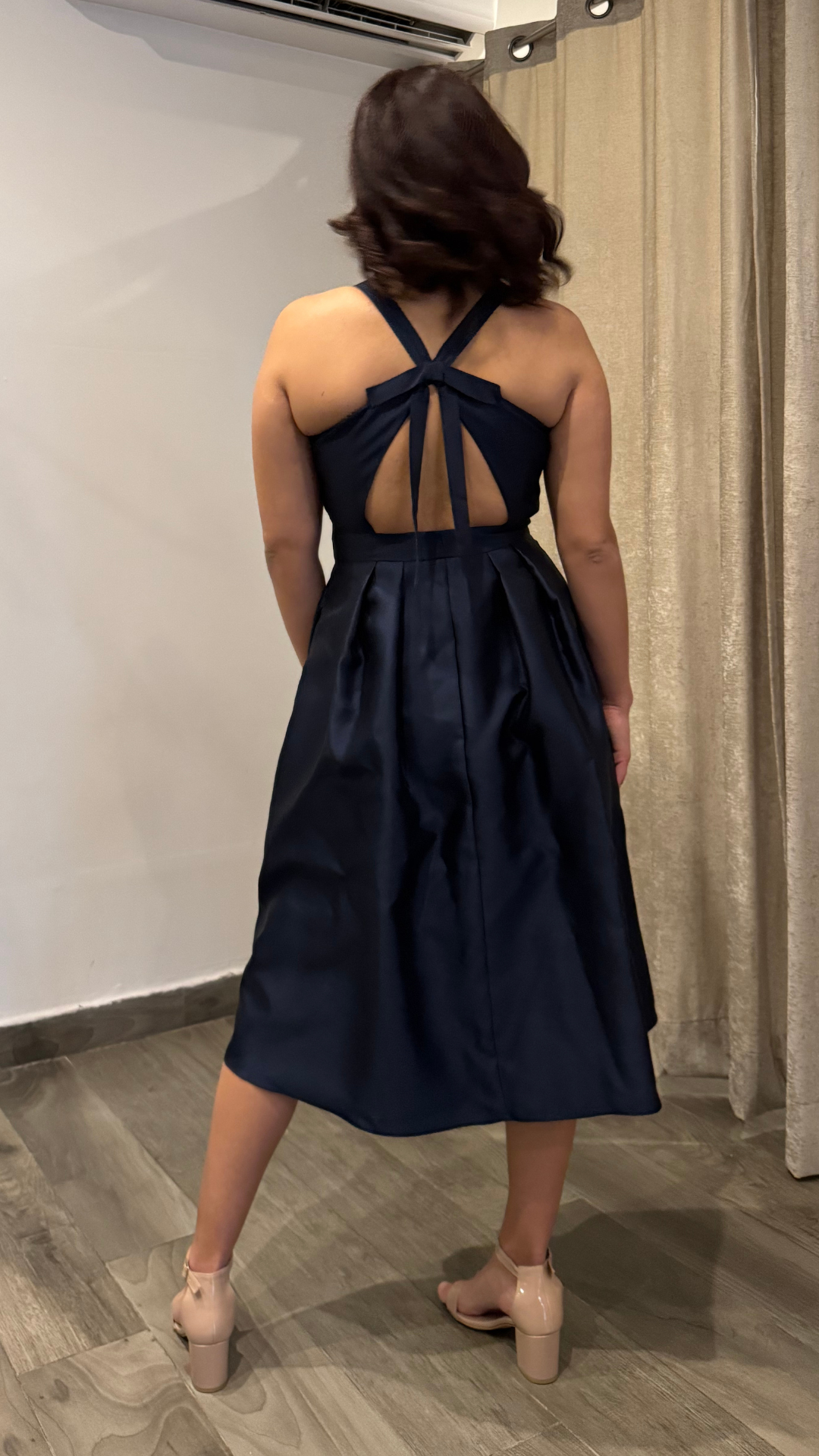 Navy Midi Dress