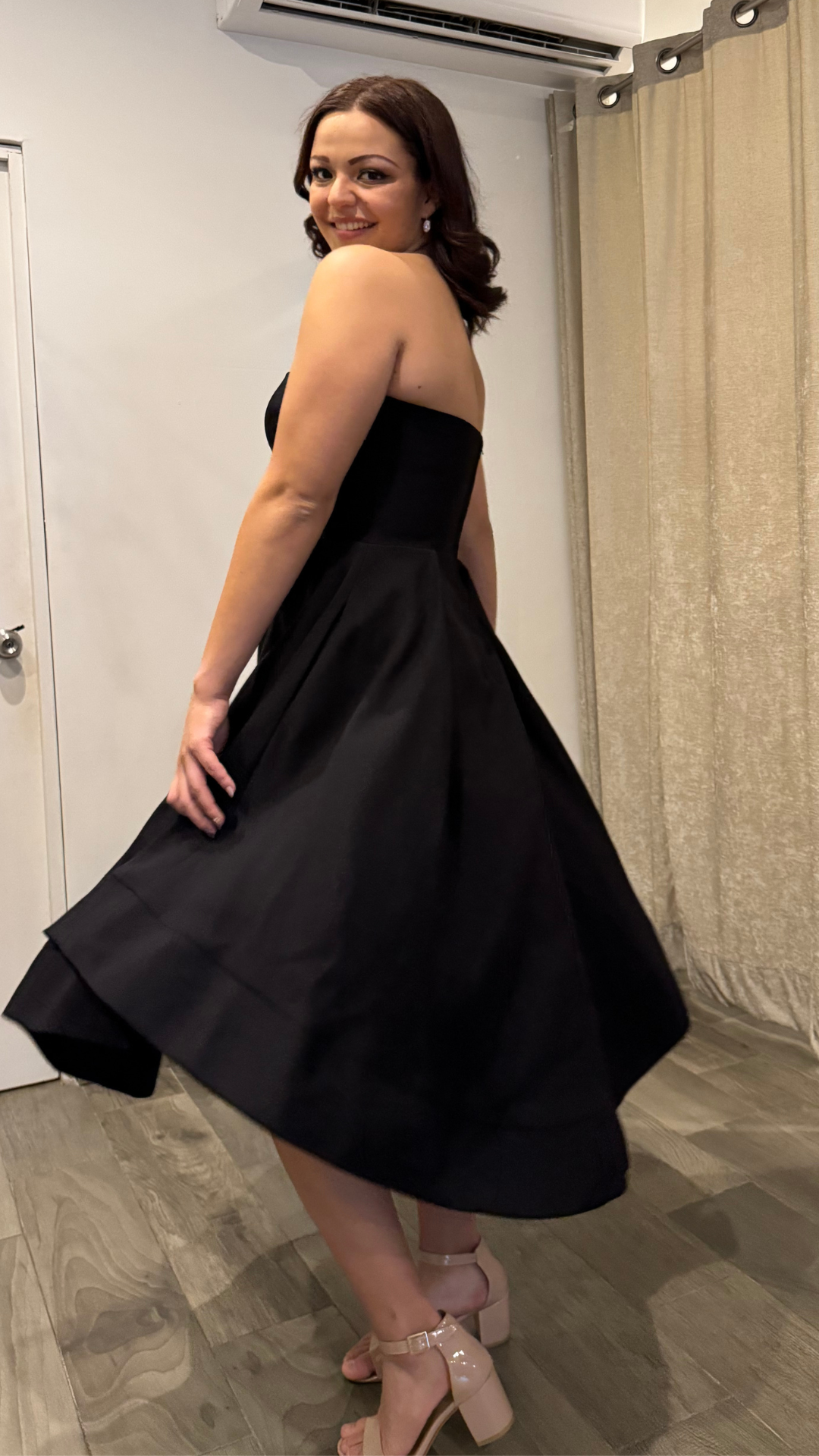 Black Midi Dress