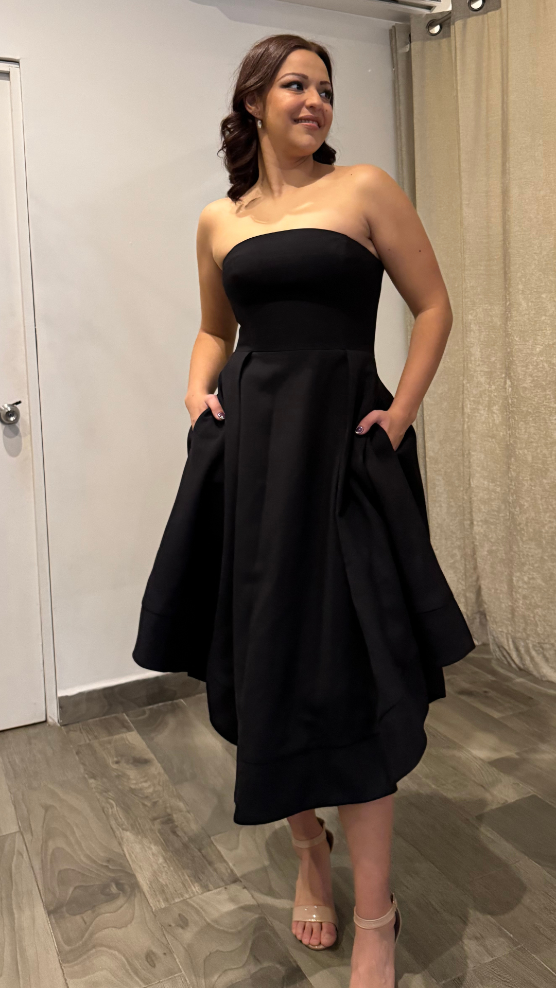 Black Midi Dress