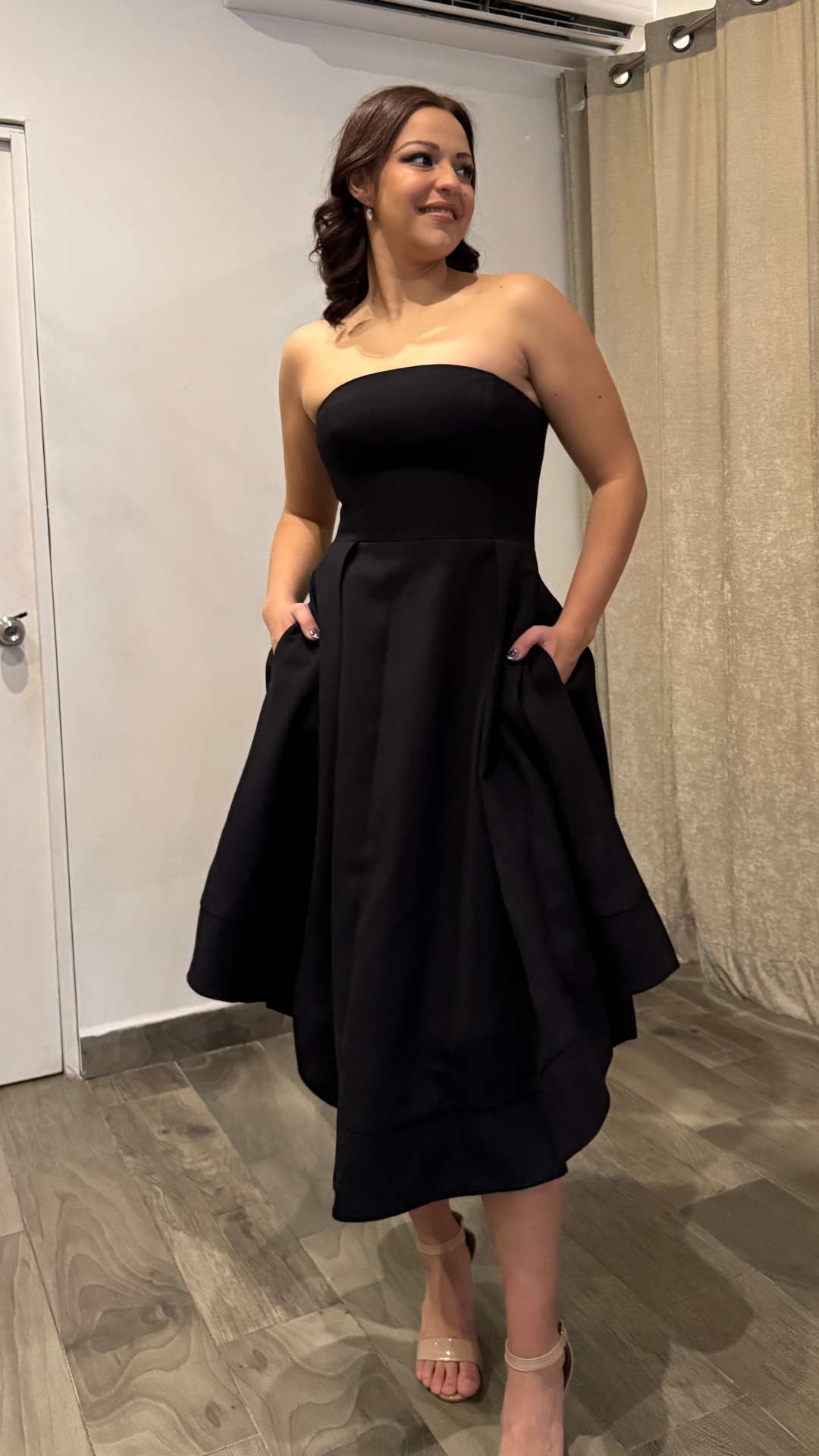 Black Midi Dress