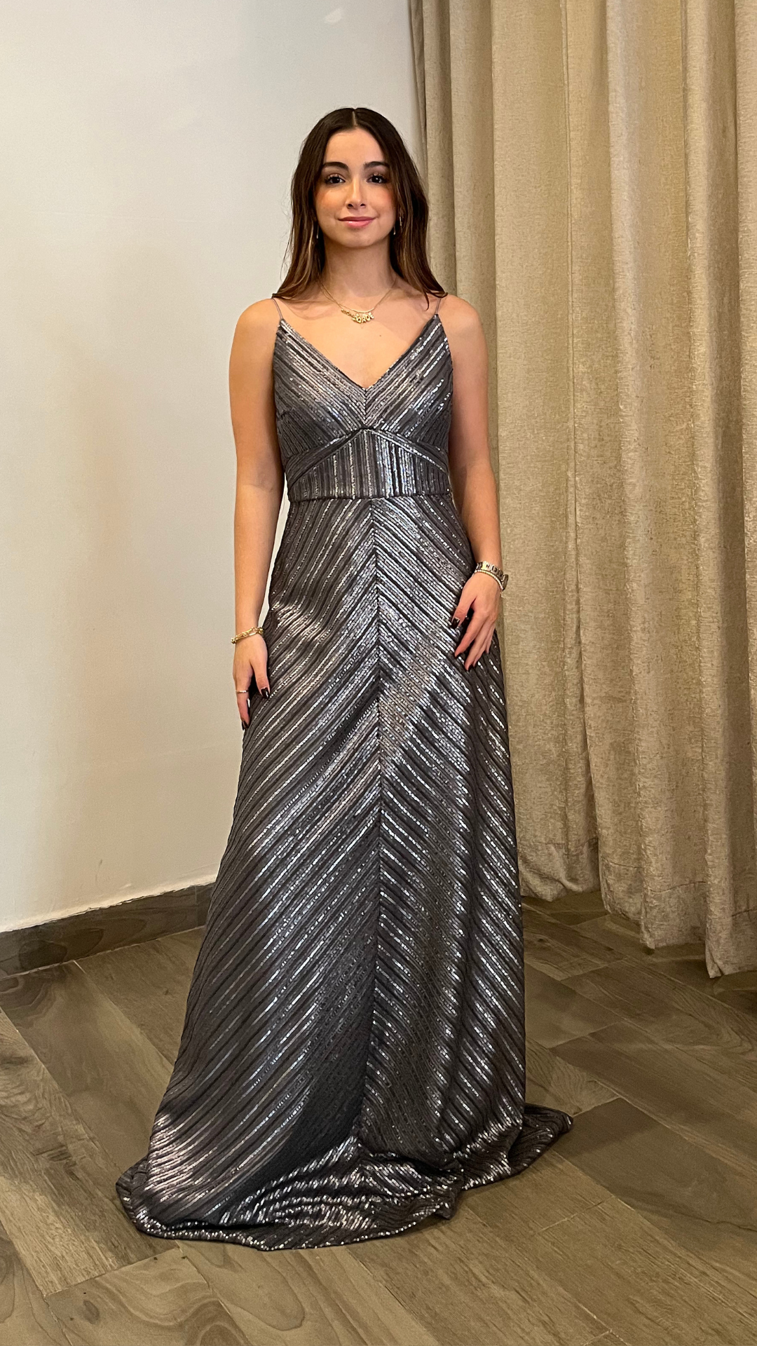 Silver Sparkly Dress