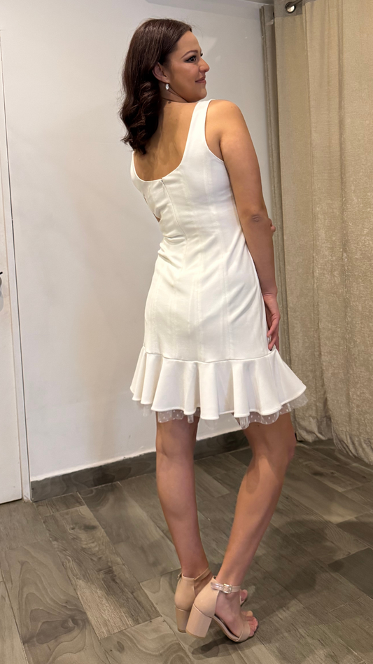 Cora White Dress