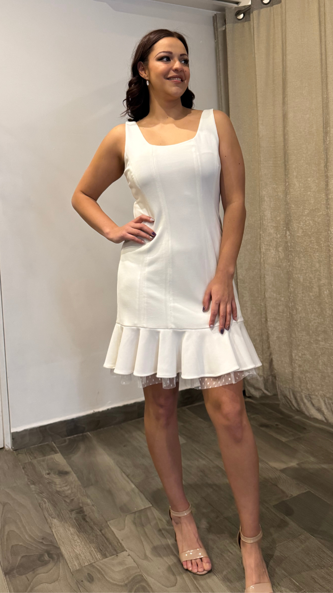 Cora White Dress