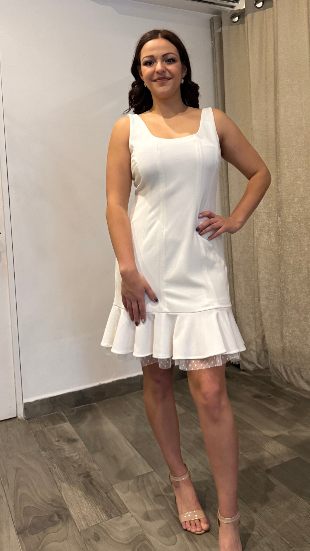 Cora White Dress