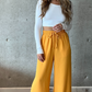 Mustard Woven Pants