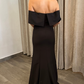 Black Strapless Dress