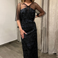 Ellen Black Long Dress