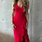 Abigail Red Long Dress