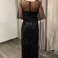 Ellen Black Long Dress