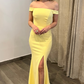 Strapless Lemon Dress