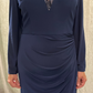 Long Sleeve Sequin Dress