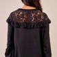 Lace Sweatshirt