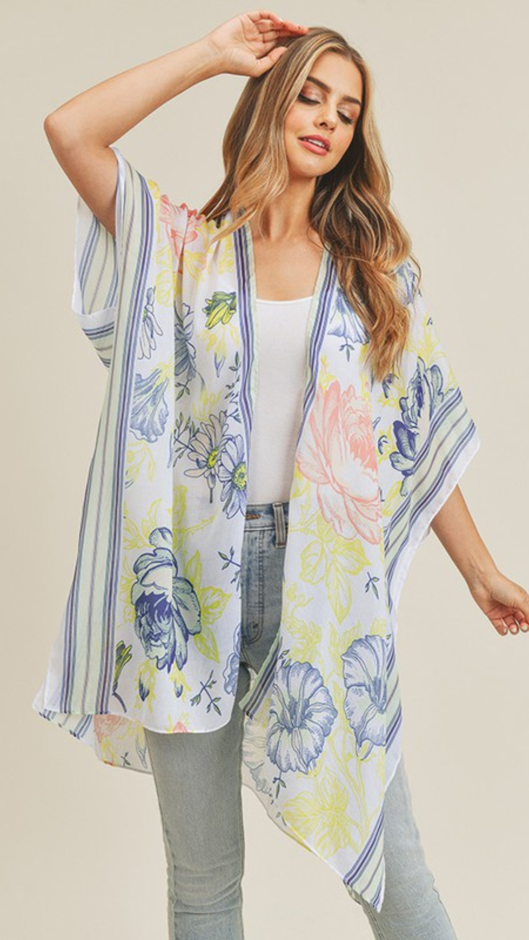 Lime Kimono