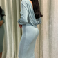 Slinky Cowl Dress