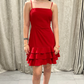 Chloe Short Red Dress