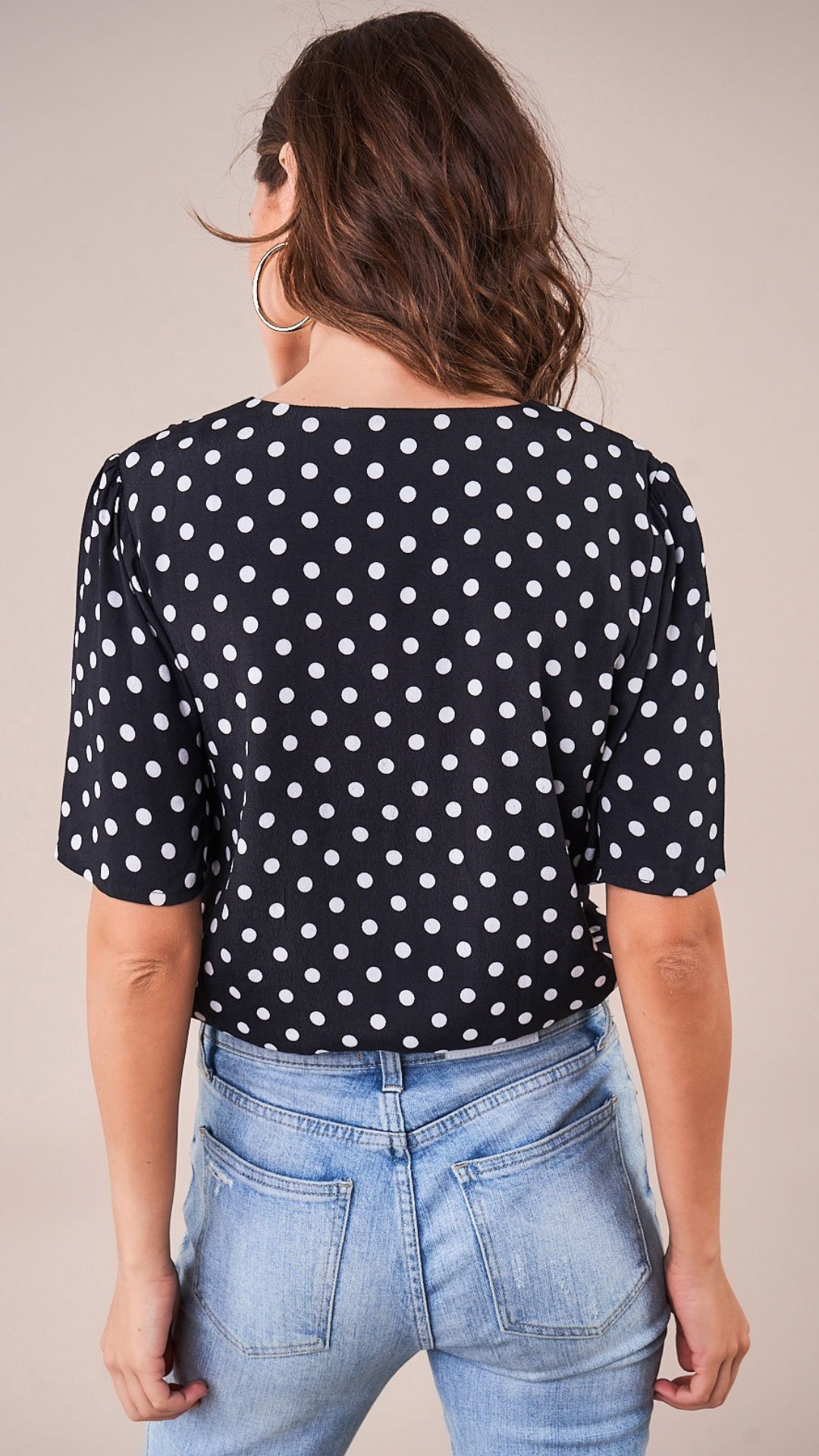 Eugenia PolkaDot Bodysuit