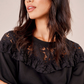 Lace Sweatshirt