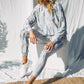 Sand Blue Lounge Set